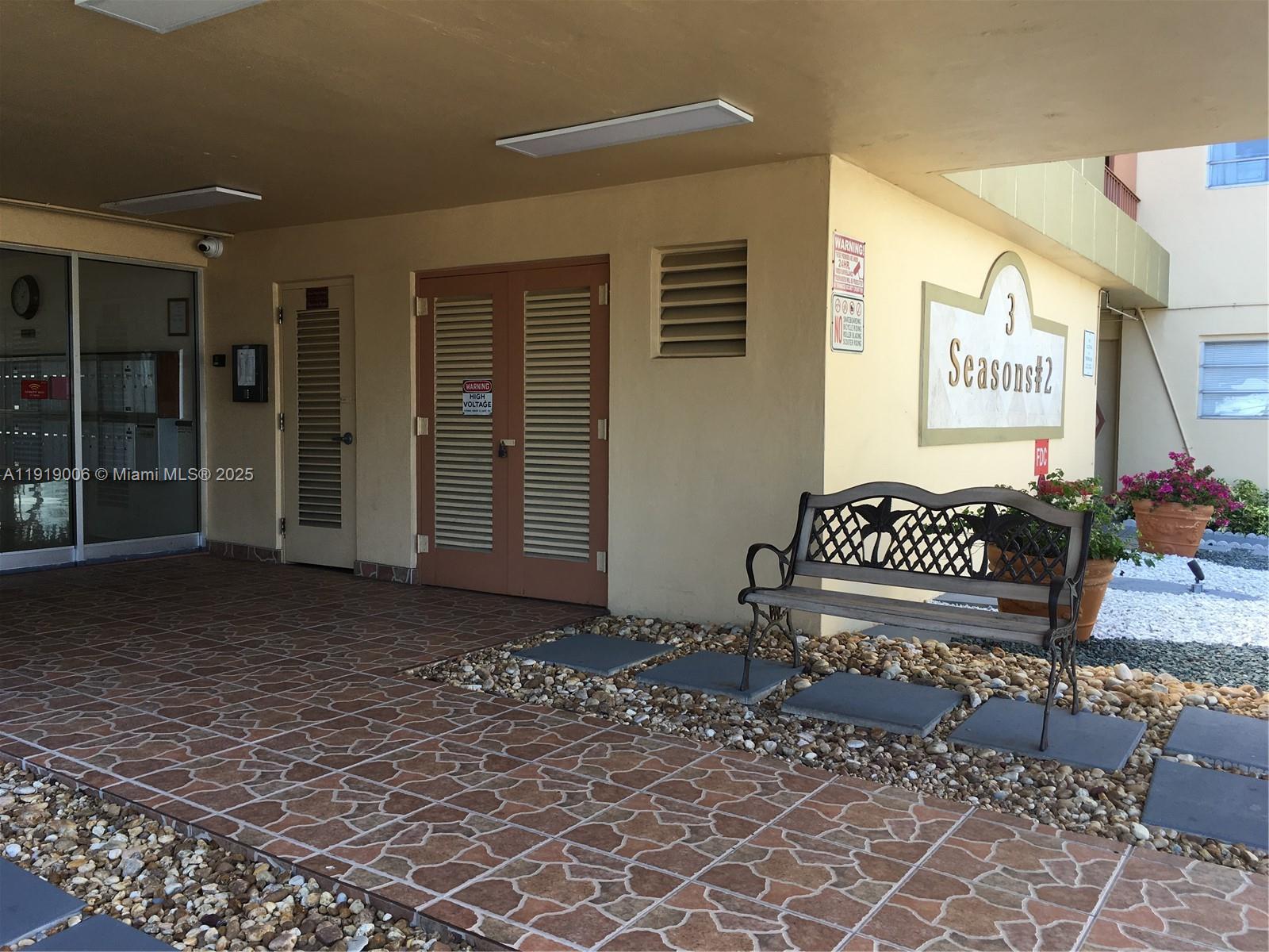 16400 Northeast 17th Avenue, Unit 3042 North Miami Beach, FL 33162 - Photo 14 of 17 a view of outdoor space with wooden floor and stairs