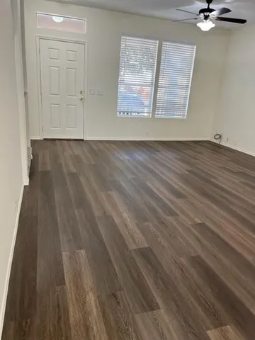 wooden floor in an empty room