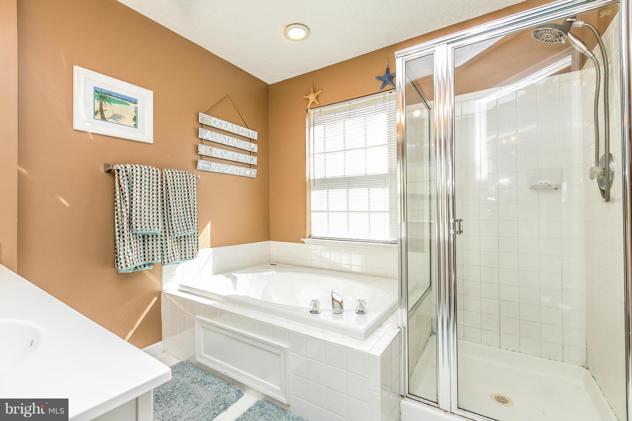 9811 Finsbury Road Baltimore, MD 21237 - Photo 17 of 30 Soaking tub and separate shower
