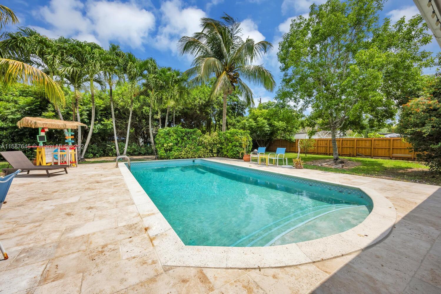18565 Southwest 295th Terrace Homestead, FL 33030 - Photo 33 of 42 a view of a swimming pool with a patio