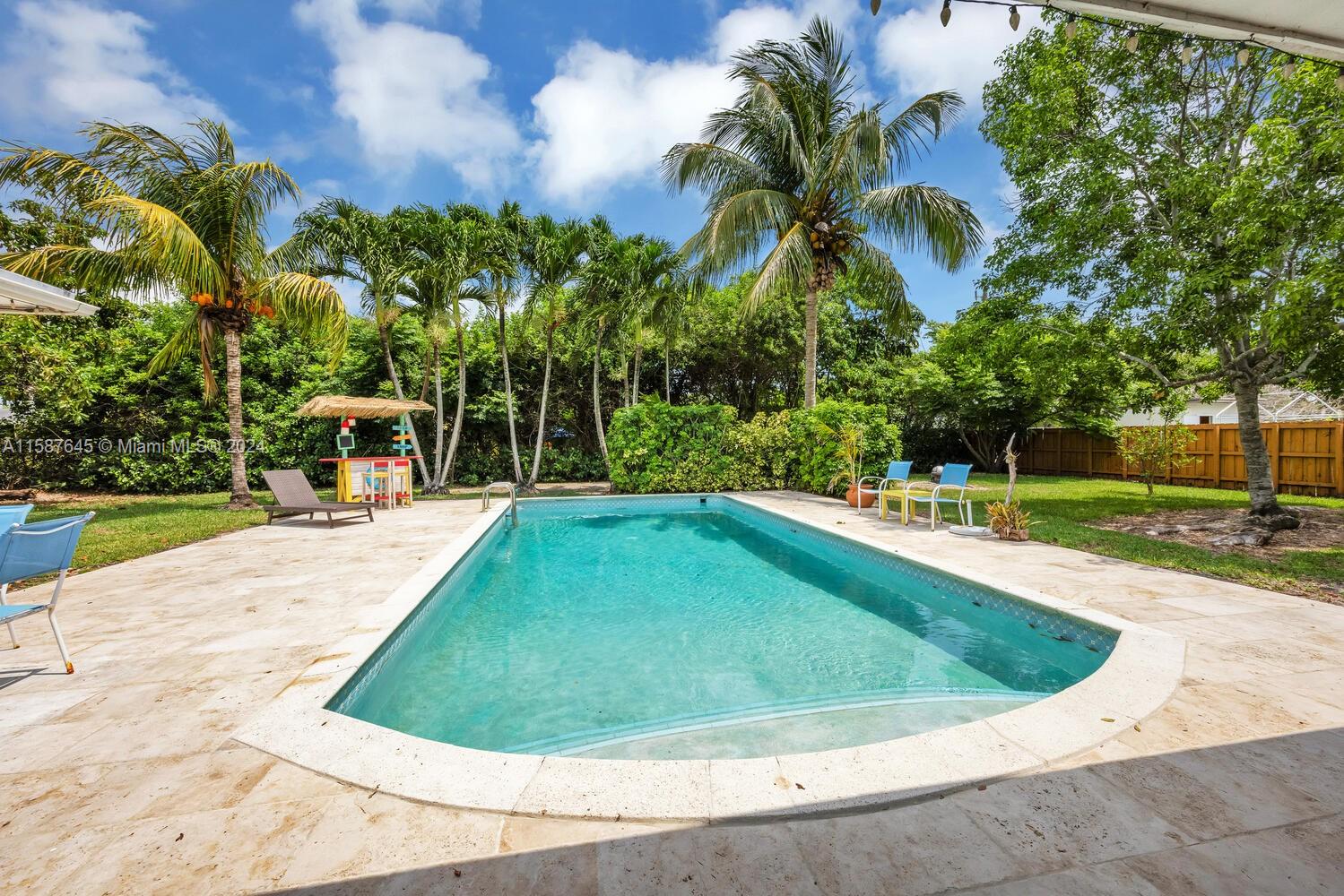 18565 Southwest 295th Terrace Homestead, FL 33030 - Photo 34 of 42 a view of a swimming pool with a yard