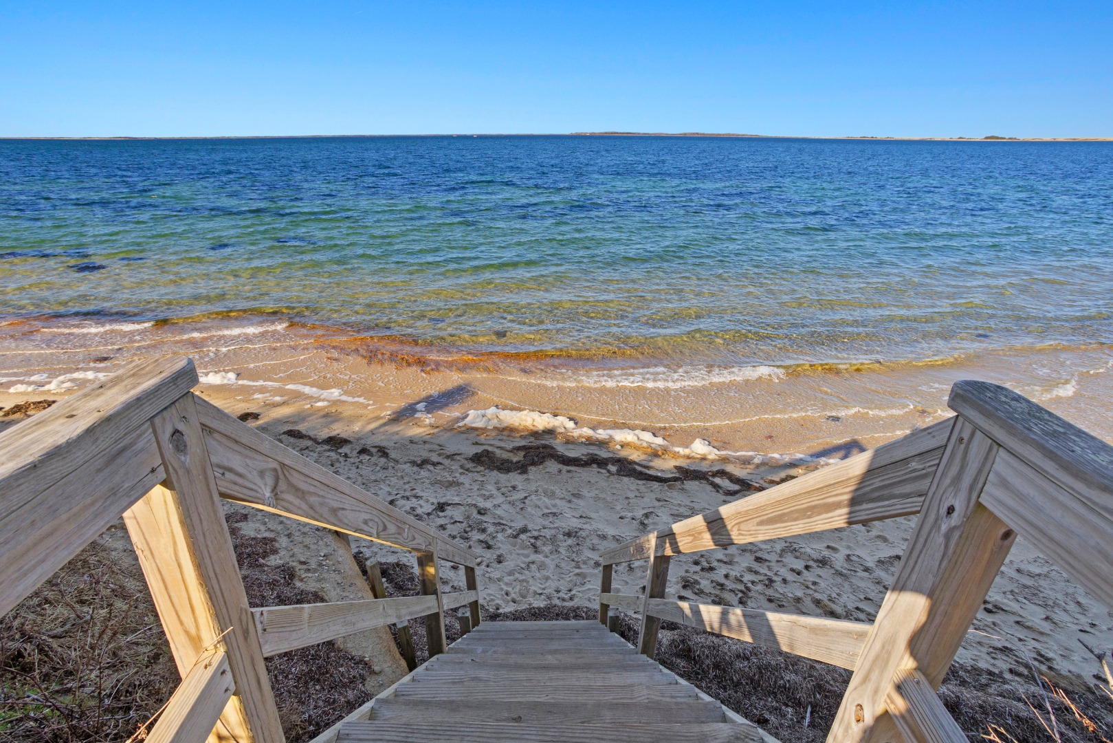 6 Fargo Way Nantucket, MA 02554 - Photo 25 of 28 a view of an ocean from a balcony