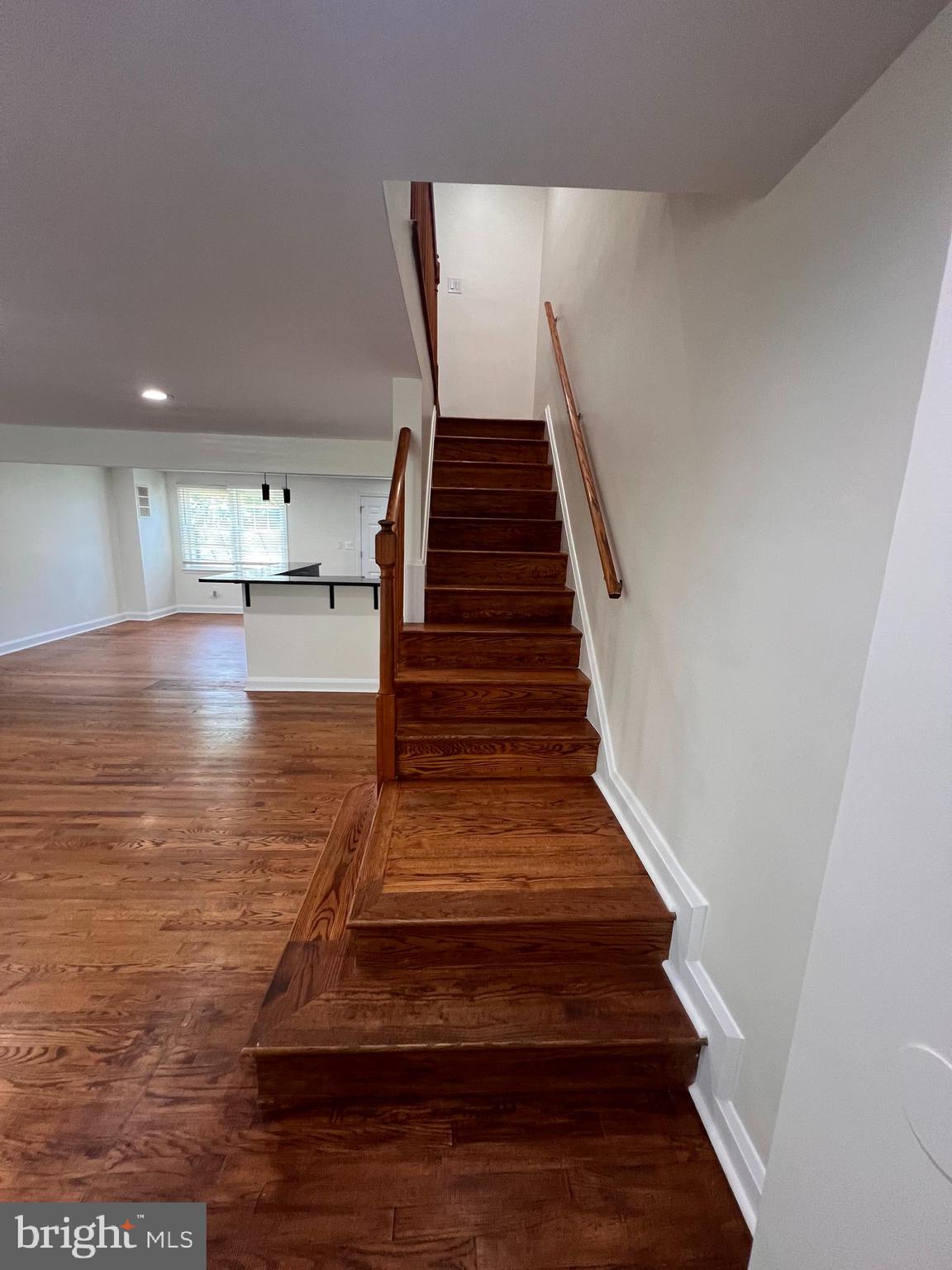 1583 Doxbury Road Towson, MD 21286 - Photo 8 of 31 a view of entryway and hall with wooden floor