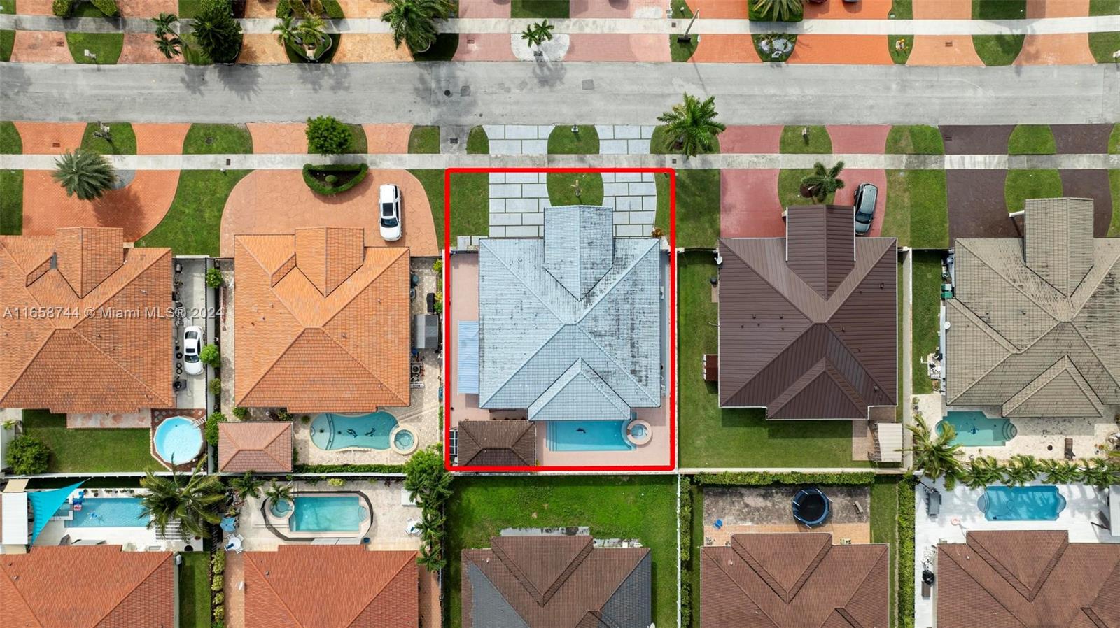 3209 Southwest 142nd Place Miami, FL 33175 - Photo 40 of 42 aerial view of houses with an outdoor space