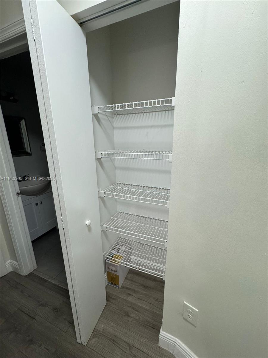 6235 Southwest Kendale Lakes Circle, Unit 237 Miami, FL 33183 - Photo 20 of 24 a view of entryway with wooden floor