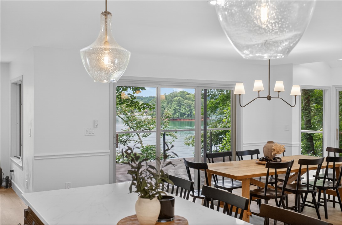 304 Lakeside Drive Seneca, SC 29672 - Photo 16 of 50 Amazing lake views from the kitchen island will make this your favorite spot to hang out!