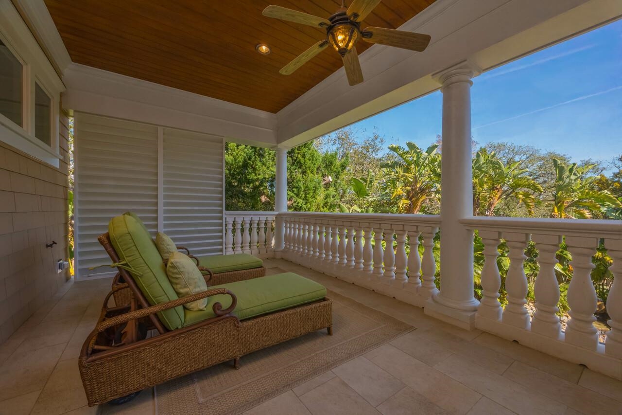 924 Ocean Palm Way St. Augustine, FL 32080 - Photo 42 of 81 a view of a two chairs in the balcony
