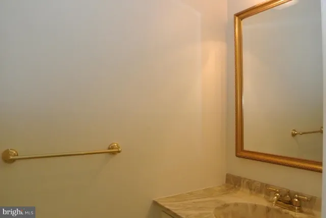 a bathroom with a sink