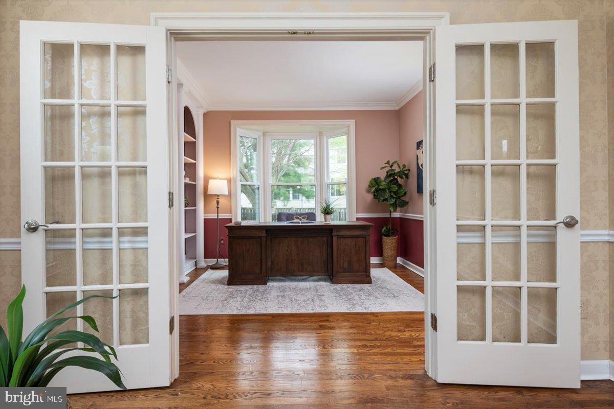 1301 Pleasant Meadow Road Crofton, MD 21114 - Photo 10 of 46 French doors to office/library