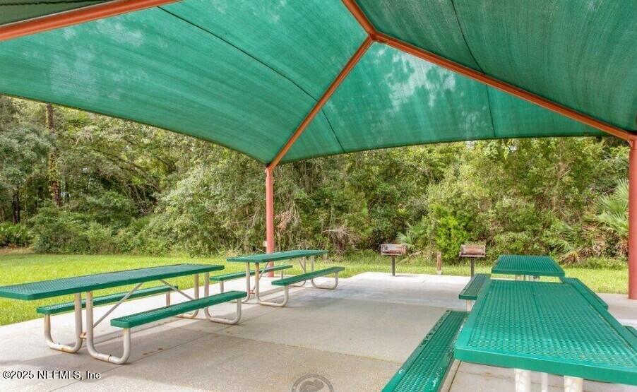 173 North Twin Maple Road St. Augustine, FL 32084 - Photo 37 of 40 Covered Cabana Area