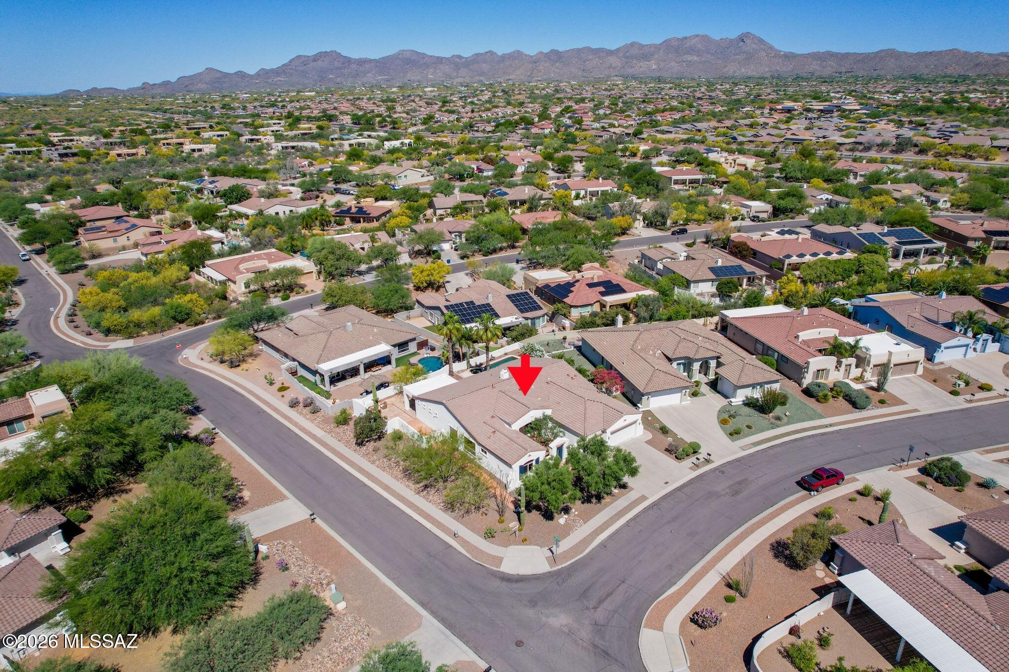 12641 North Rock Creek Road Oro Valley, AZ 85755 - Photo 42 of 48 Corner Lot