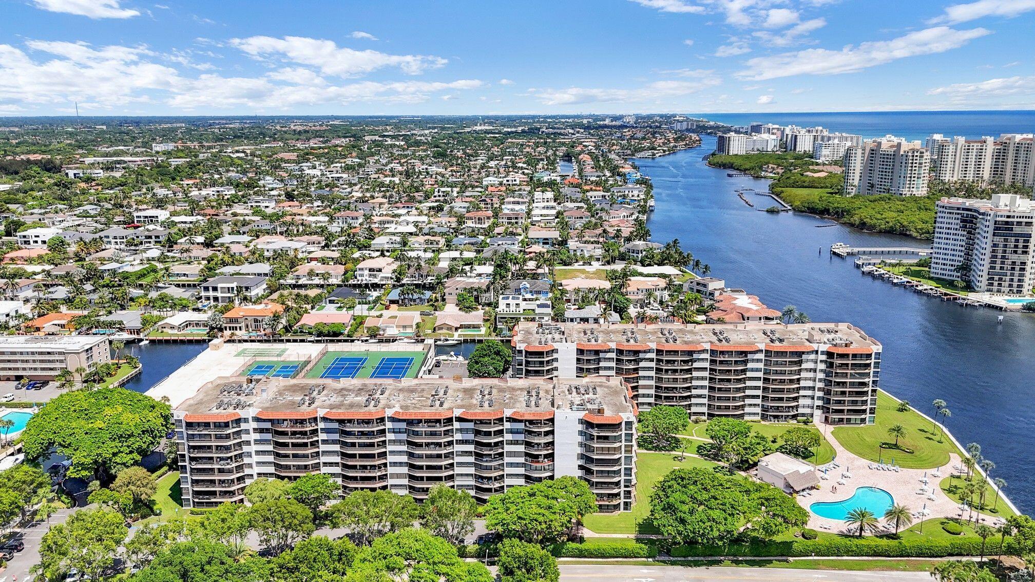 859 Jeffery Street, Unit 202 Boca Raton, FL 33487 - Photo 82 of 94 PB Arial 8-25 NW shot