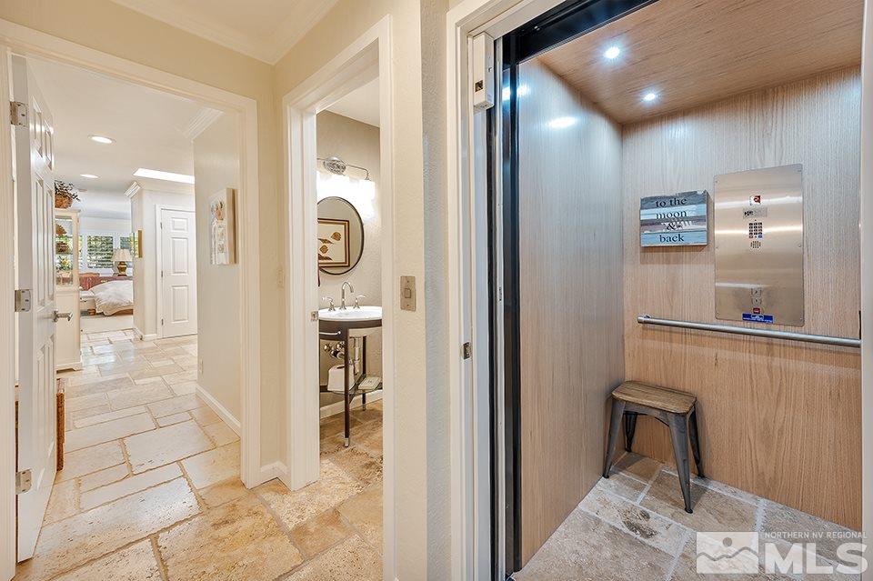 4945 West Lakeridge Terrace Reno, NV 89509 - Photo 17 of 25 a view of a hallway with dining area