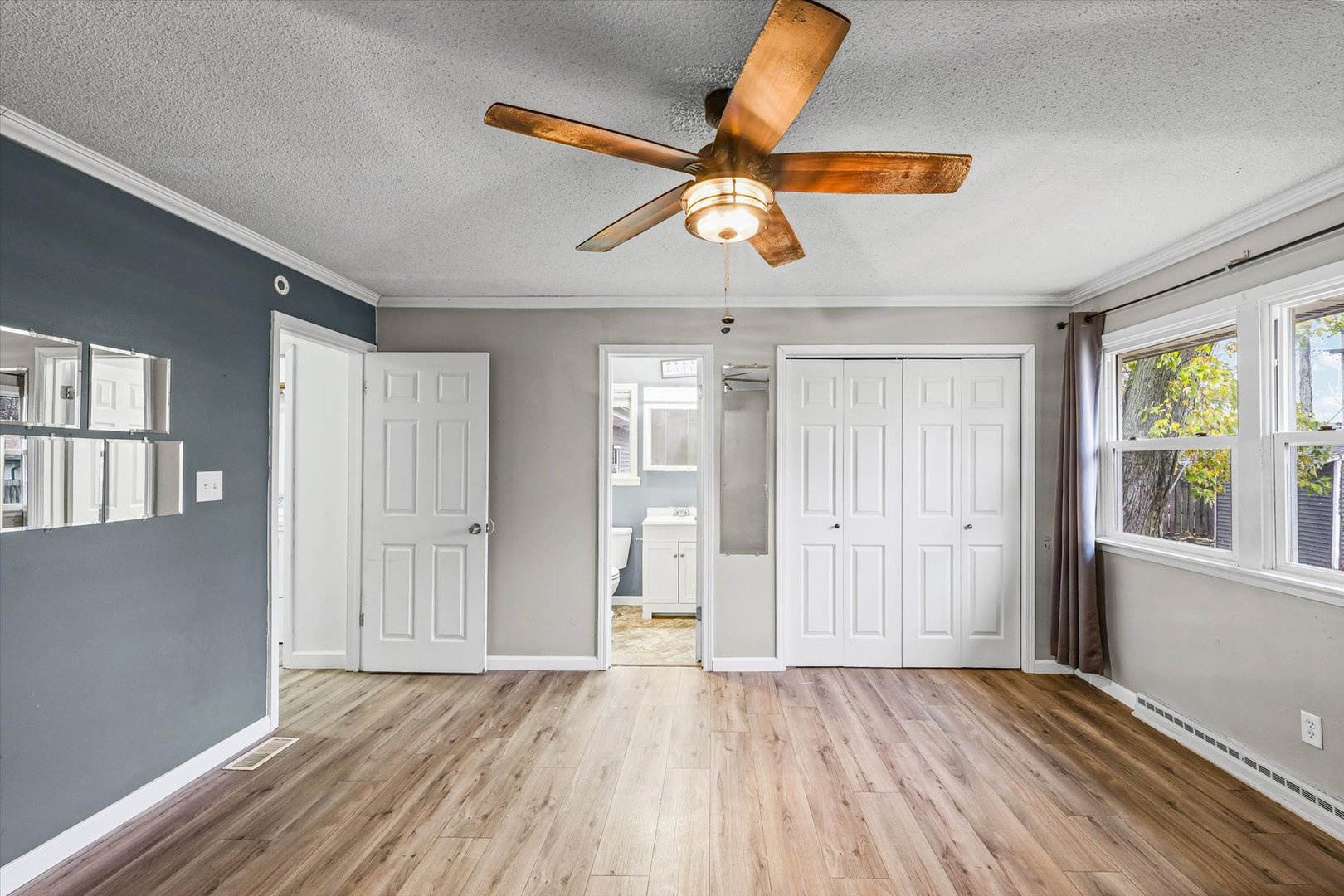 215 North 3rd Street Fisher, IL 61843 - Photo 20 of 32 wooden floor in an empty room with a window