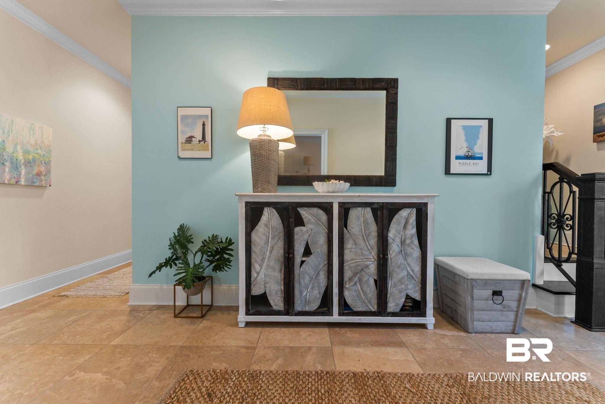30818 River Road Orange Beach, AL 36561 - Photo 54 of 81 Detailed view of ornamental molding and baseboards