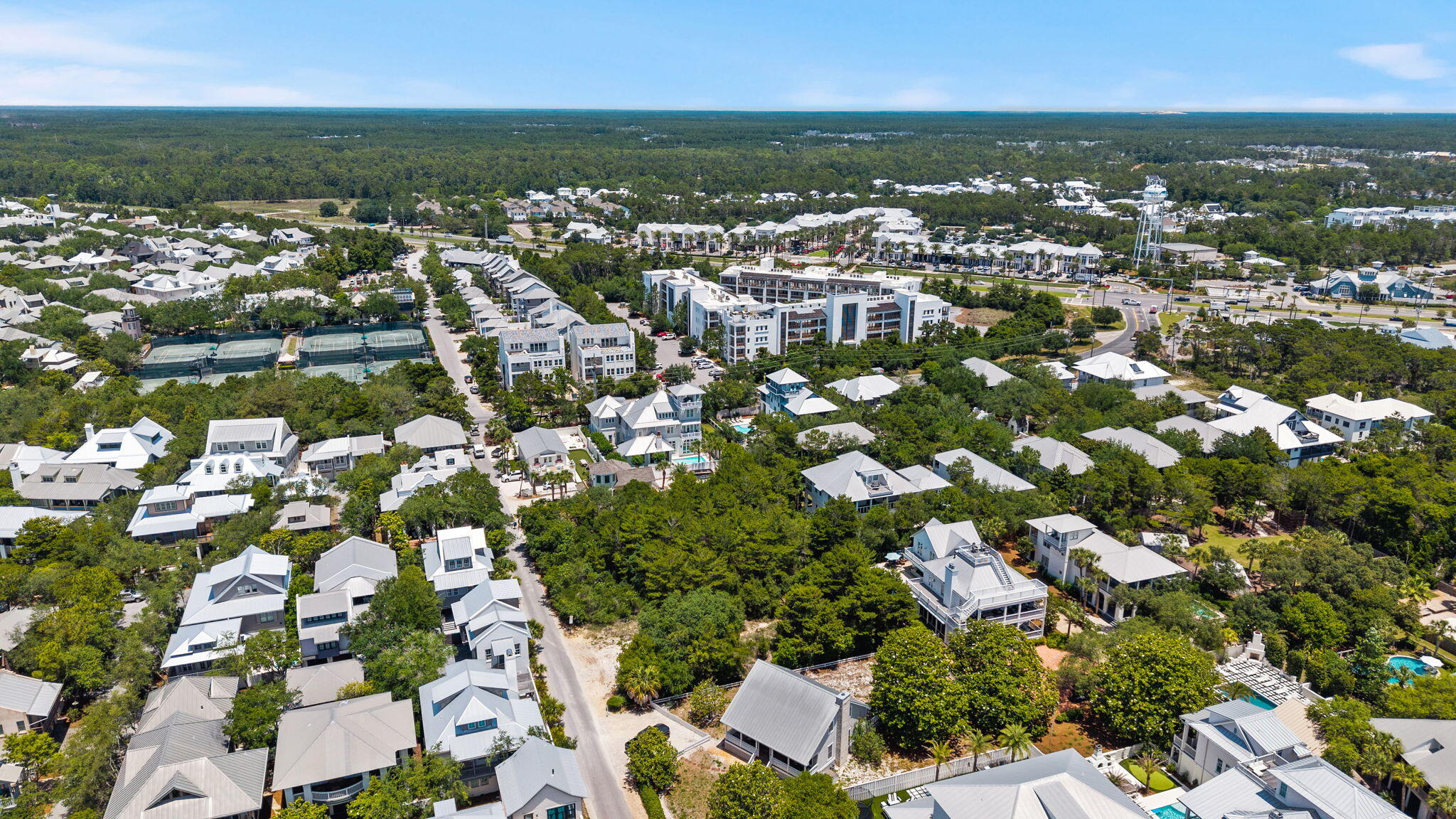 0 Winston Ln Inlet Beach Inlet Beach, FL 32461 - Photo 11 of 11 an aerial view of city and lake