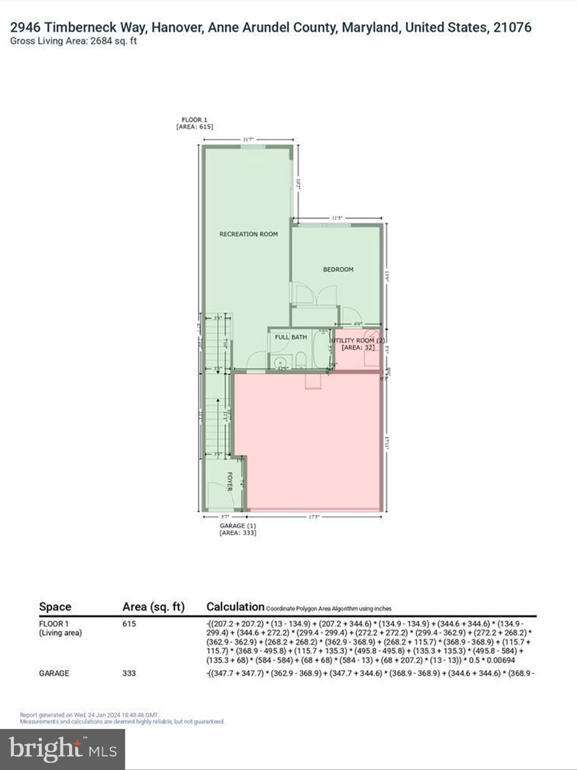 2946 Timberneck Way Hanover, MD 21076 - Photo 47 of 51 Lower Level