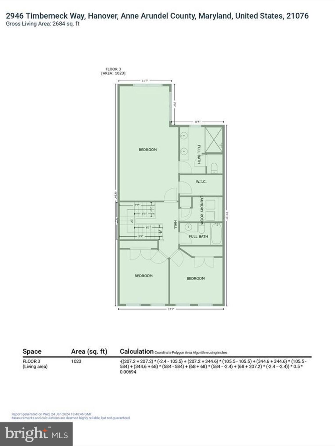 2946 Timberneck Way Hanover, MD 21076 - Photo 49 of 51 Upper Level