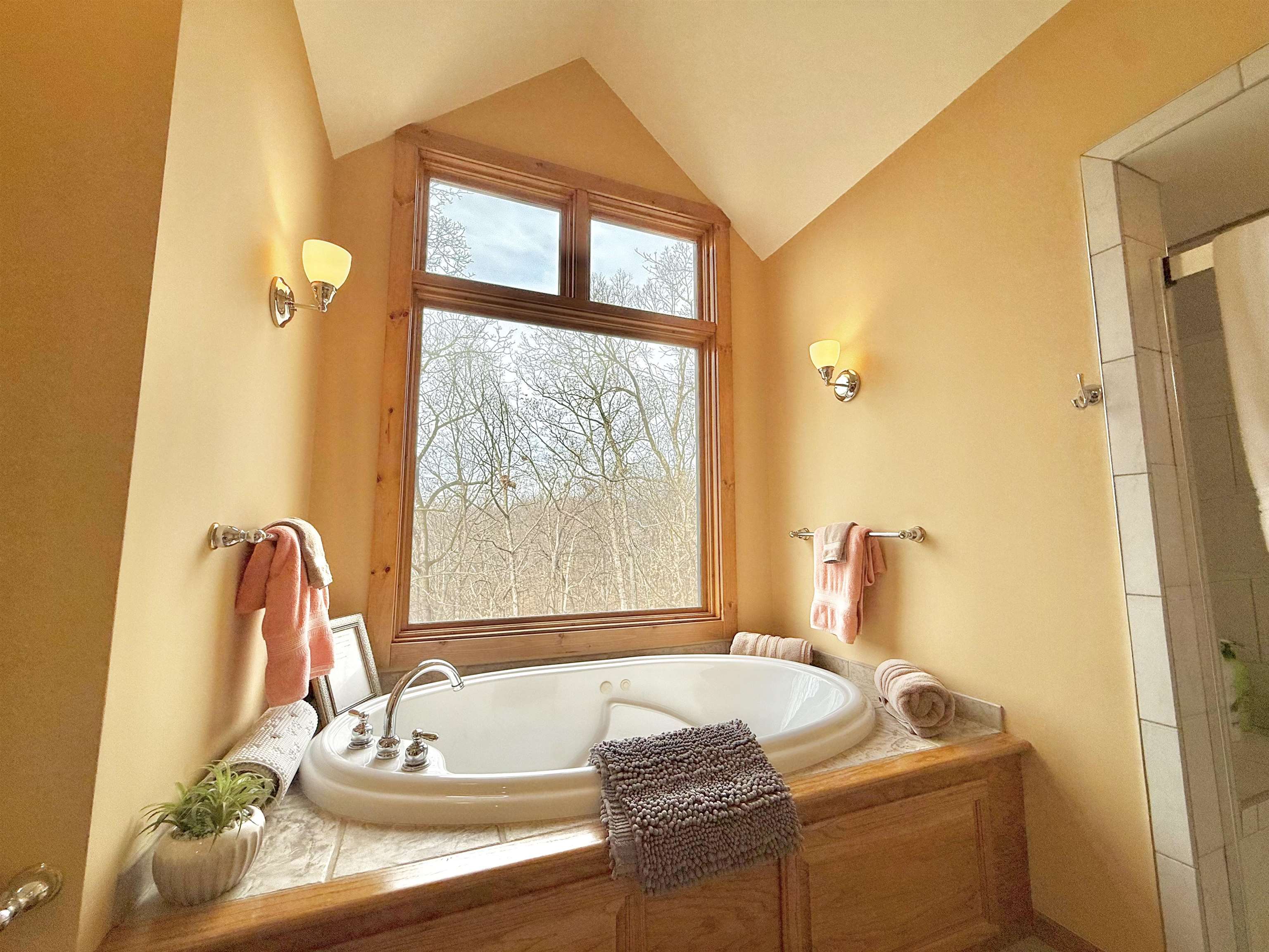 1 Tamarack Row Elizabeth, IL 61028 - Photo 19 of 38 a bath room with a sink and a mirror
