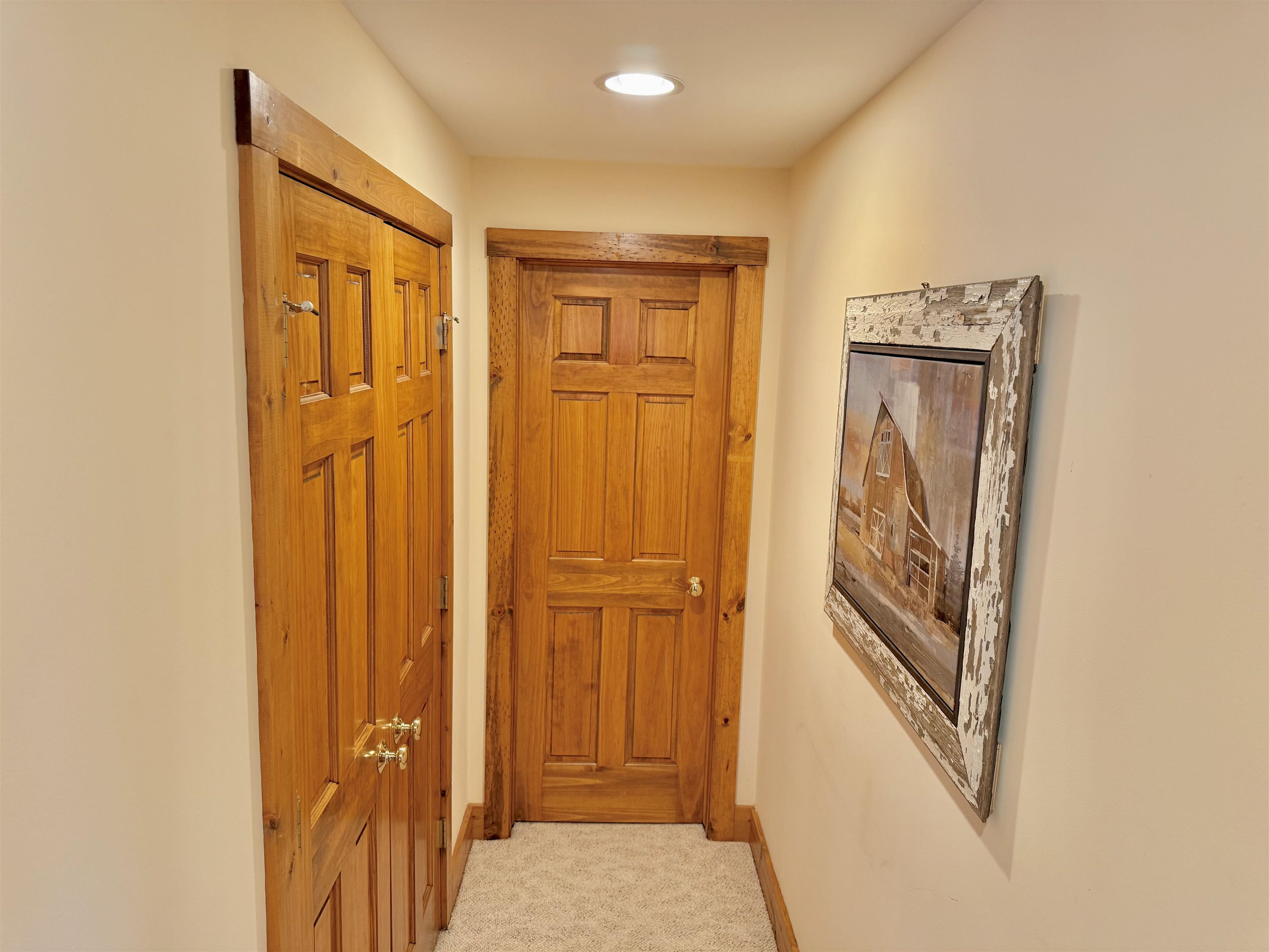 1 Tamarack Row Elizabeth, IL 61028 - Photo 30 of 38 a view of a hallway with wooden floor