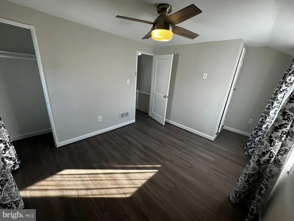 wooden floor in an empty room