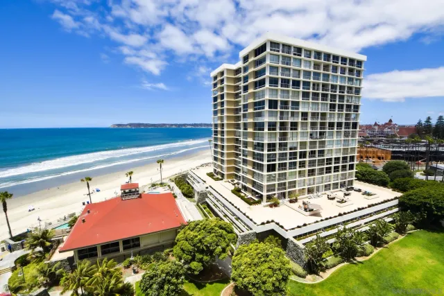 a view of a patio with a table and chairs