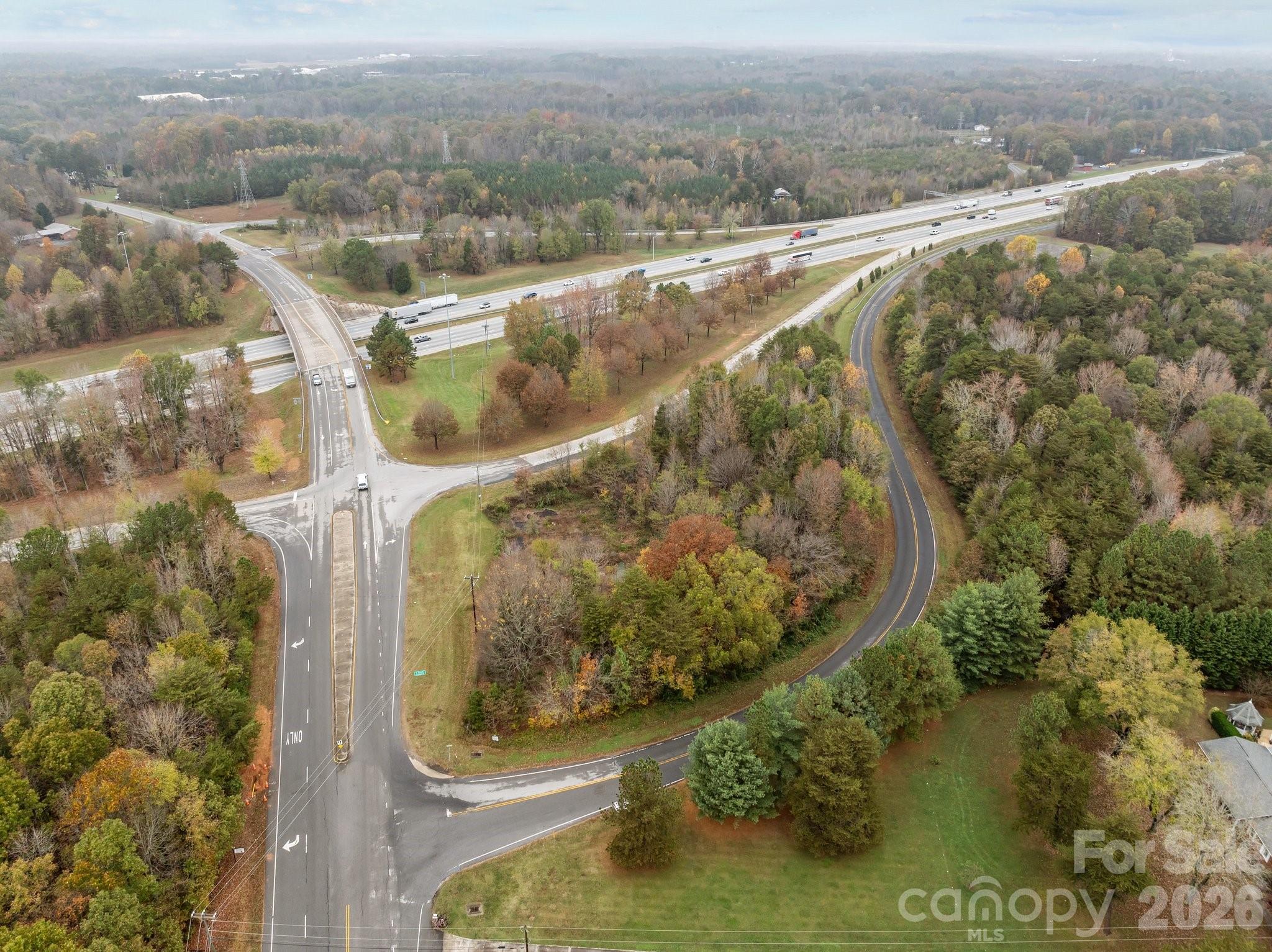 1100 Peach Orchard Road Salisbury, NC 28146 - Photo 10 of 16 an aerial view of residential houses with outdoor space