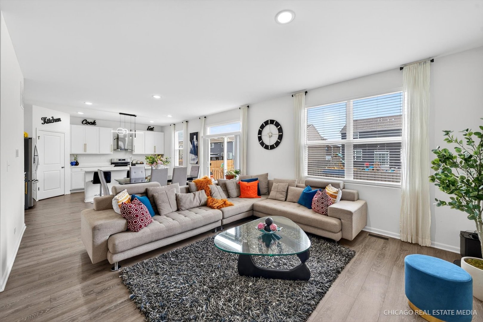 1571 Middleton Road Pingree Grove, IL 60140 - Photo 11 of 35 a living room with furniture and a large window