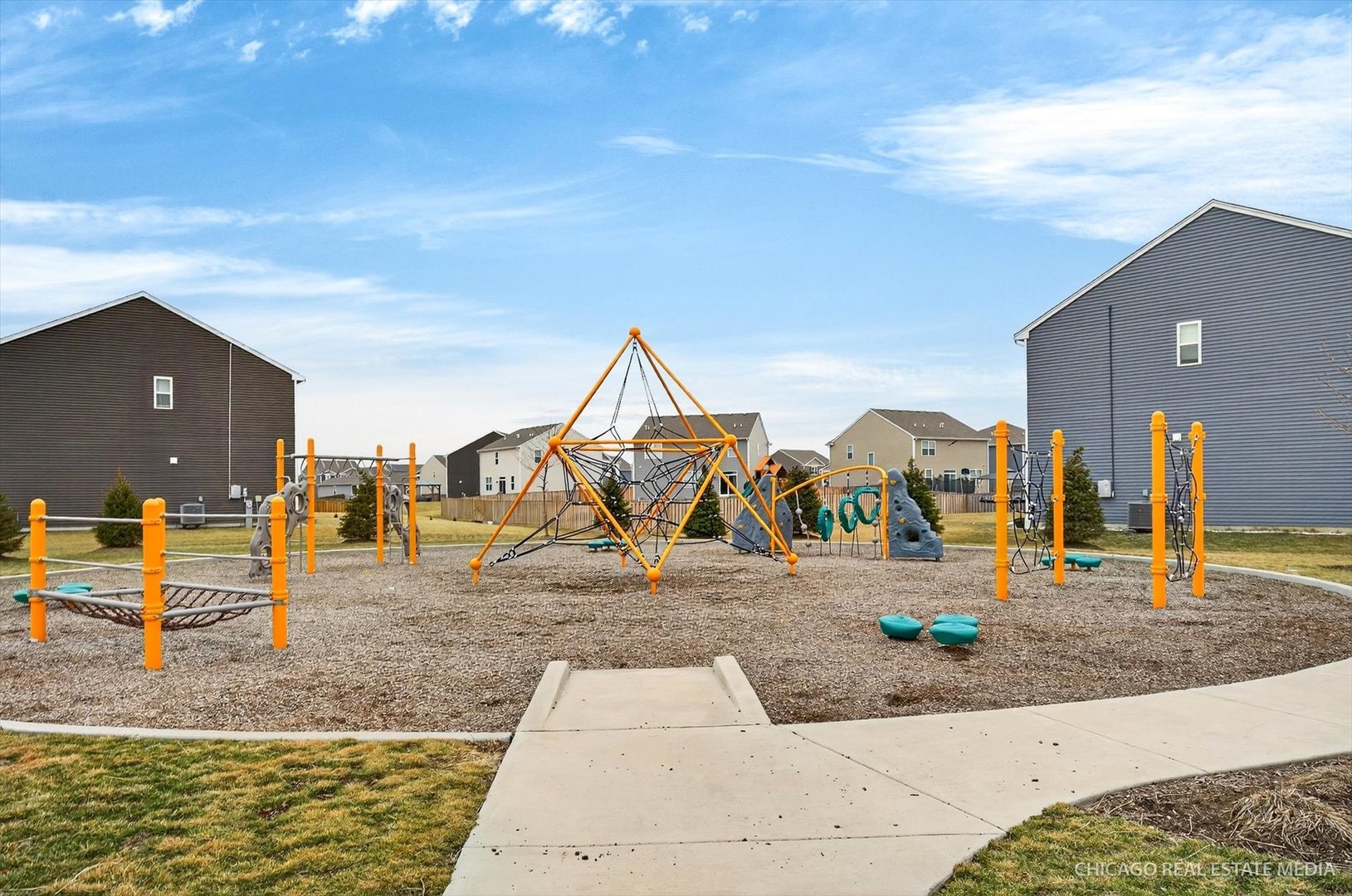1571 Middleton Road Pingree Grove, IL 60140 - Photo 26 of 35 a view of a park with swings
