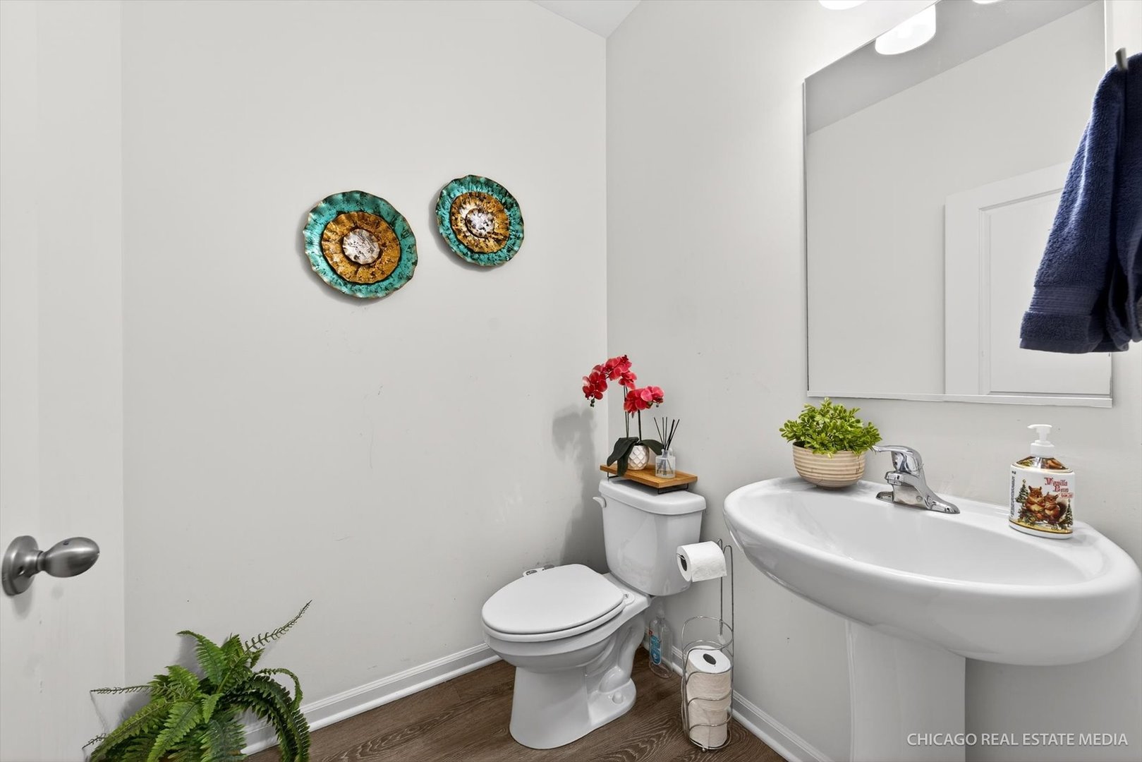 1571 Middleton Road Pingree Grove, IL 60140 - Photo 3 of 35 a bathroom with a sink mirror and toilet