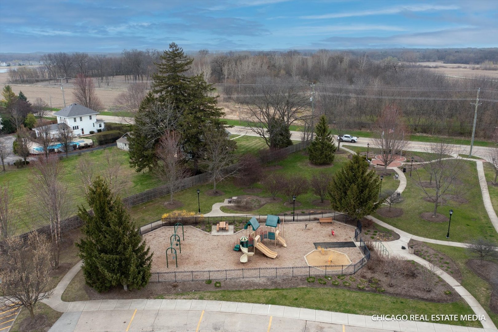 1571 Middleton Road Pingree Grove, IL 60140 - Photo 35 of 35 an aerial view of a house