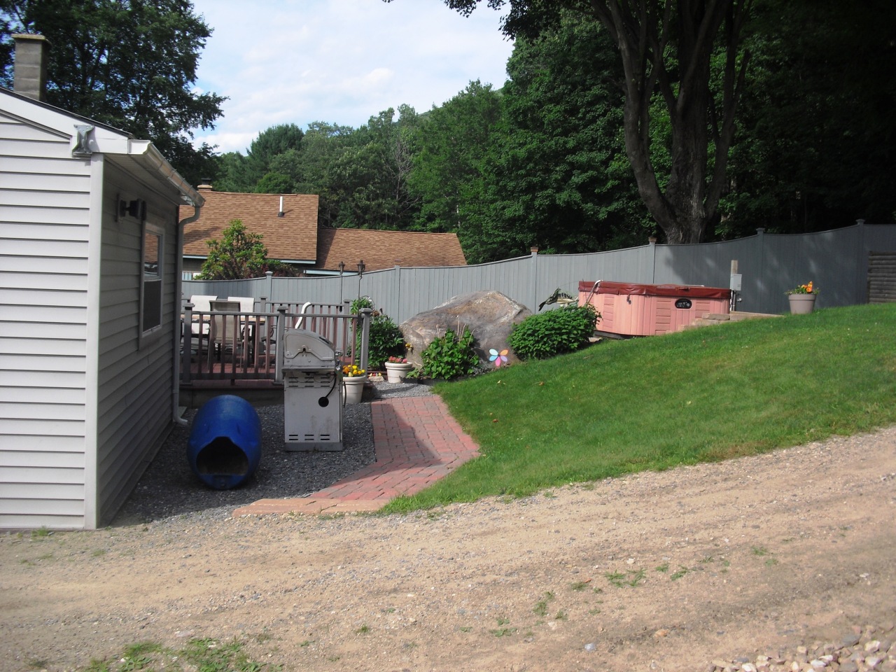 850 Daniels Road Clarksburg, MA 01247 - Photo 23 of 28 more of the back yard