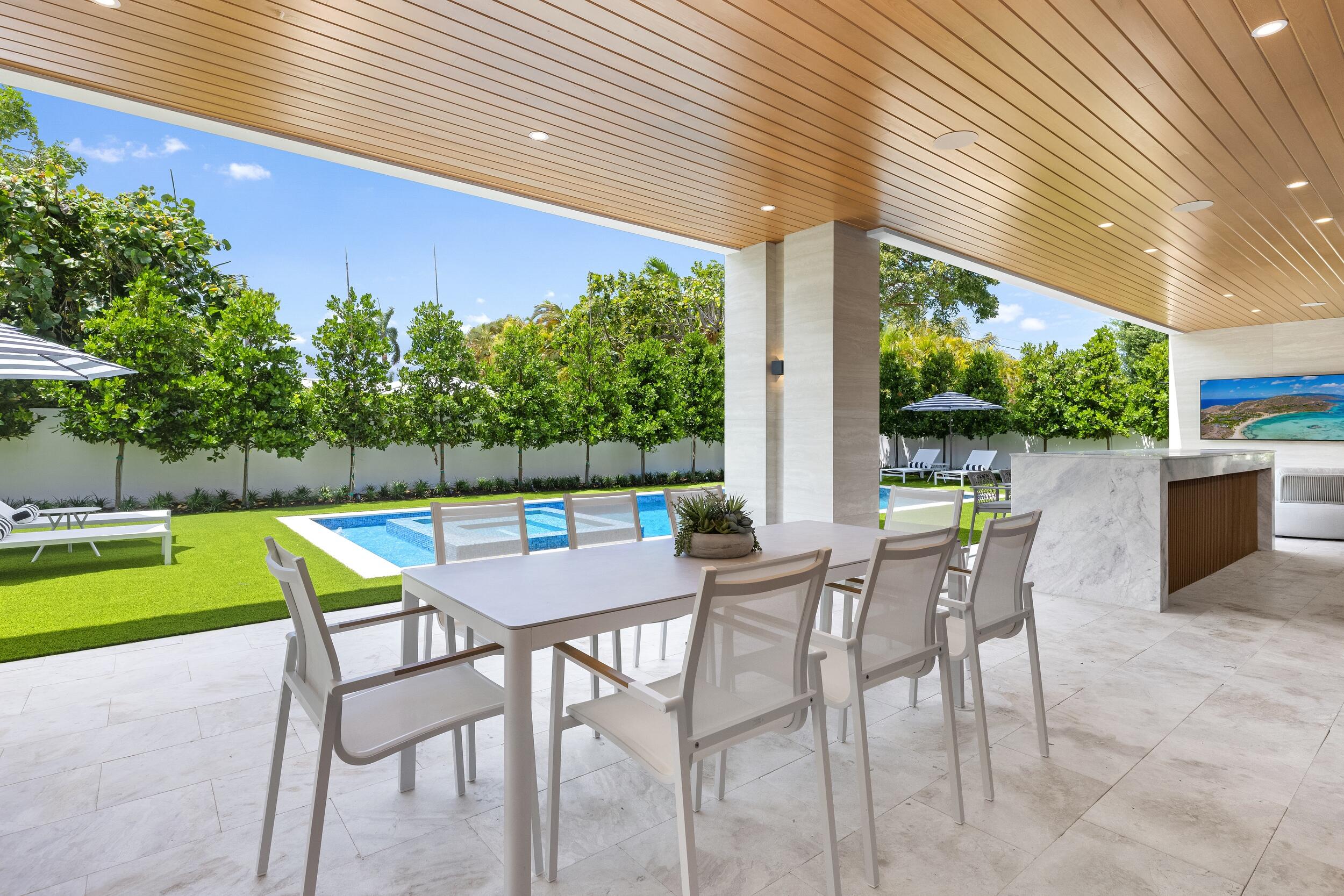 1351 Cocoanut Road Boca Raton, FL 33432 - Photo 46 of 101 COVERED PATIO / DINING