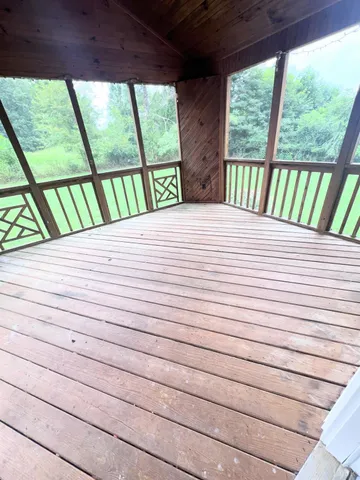 a view of a wooden floor