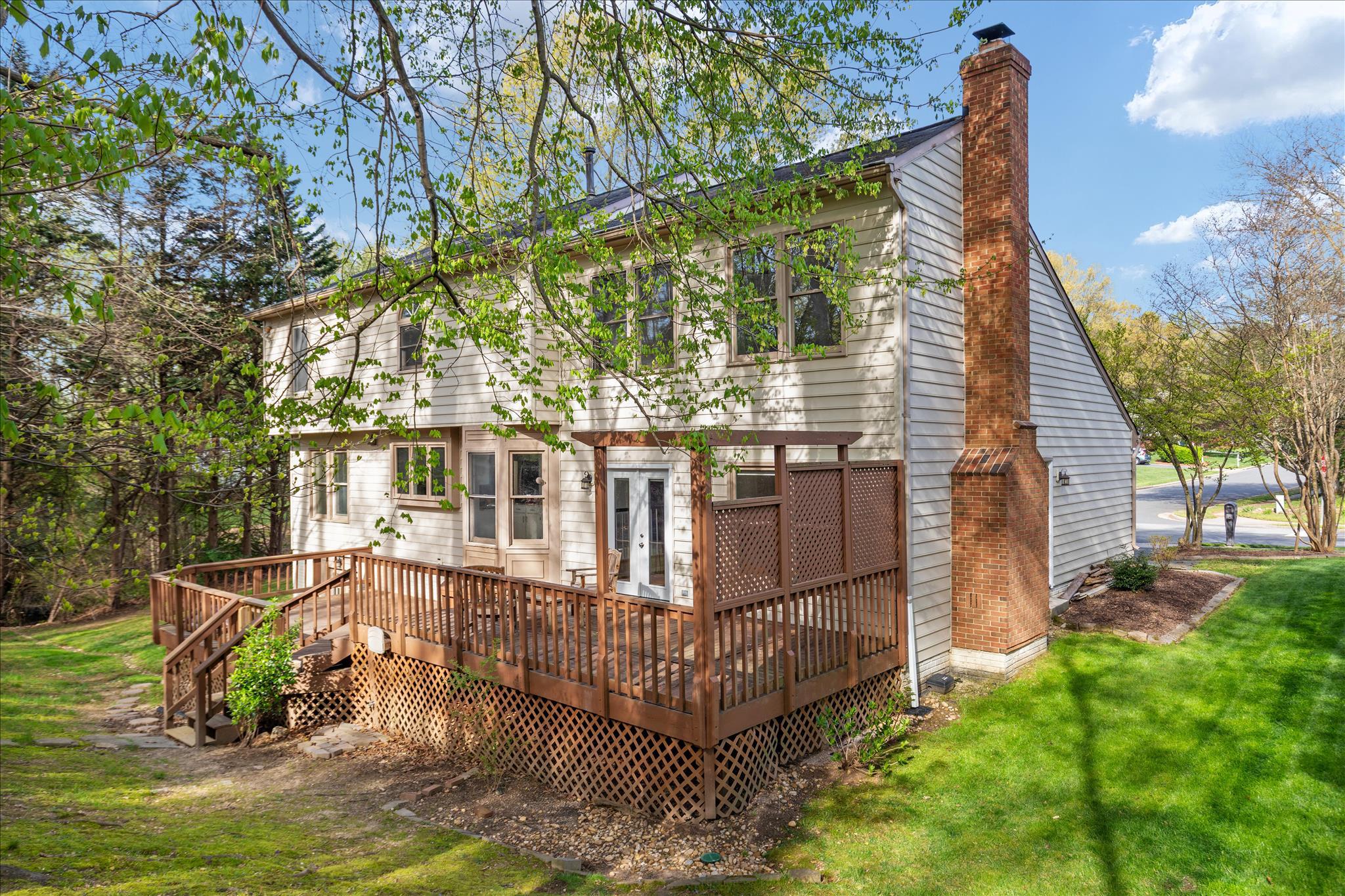 7917 Donegal Lane Springfield, VA 22153 - Photo 50 of 55 Backyard view of home