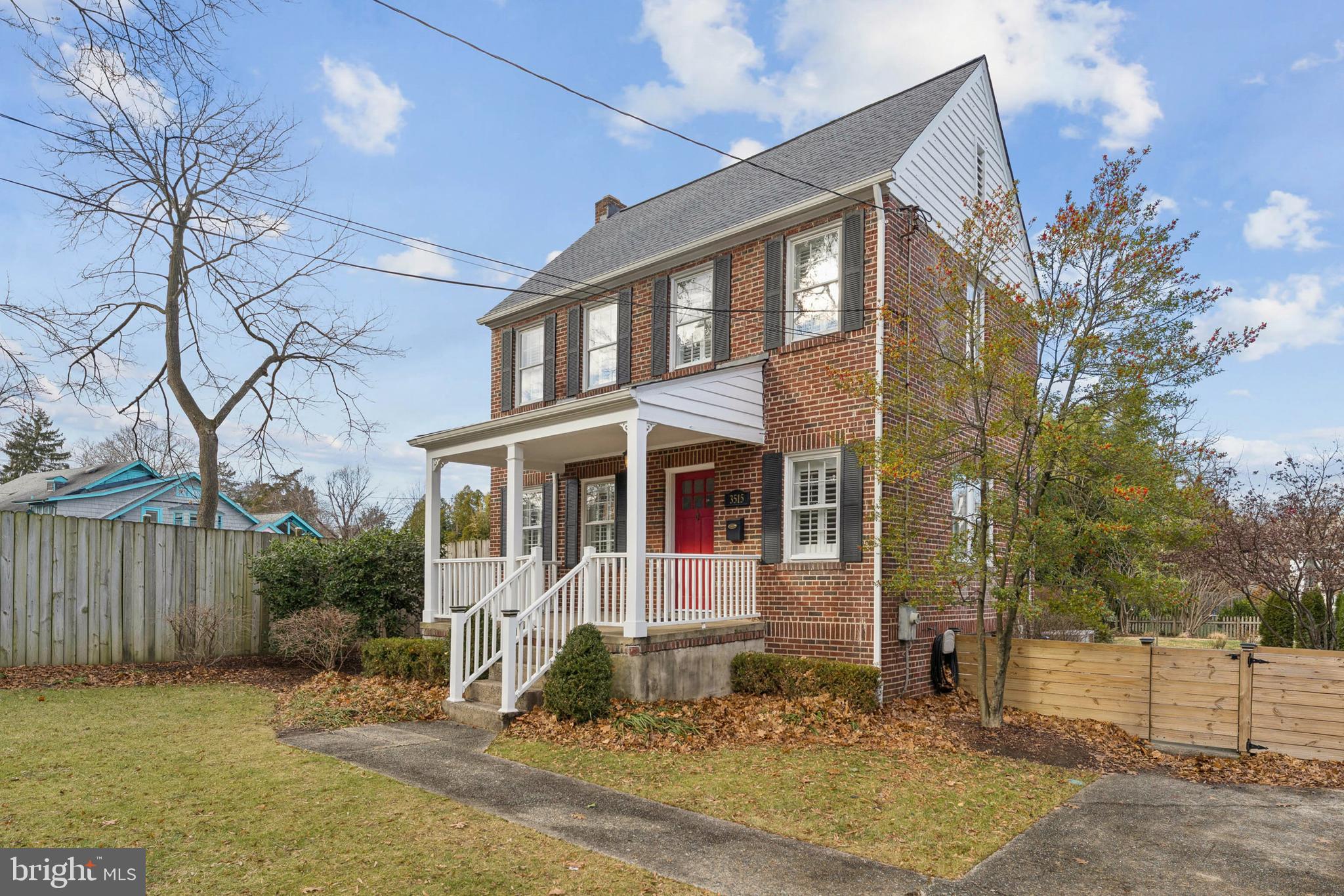 3515 Taylor Street Chevy Chase, MD 20815 - Photo 2 of 40 a front view of a house with a yard