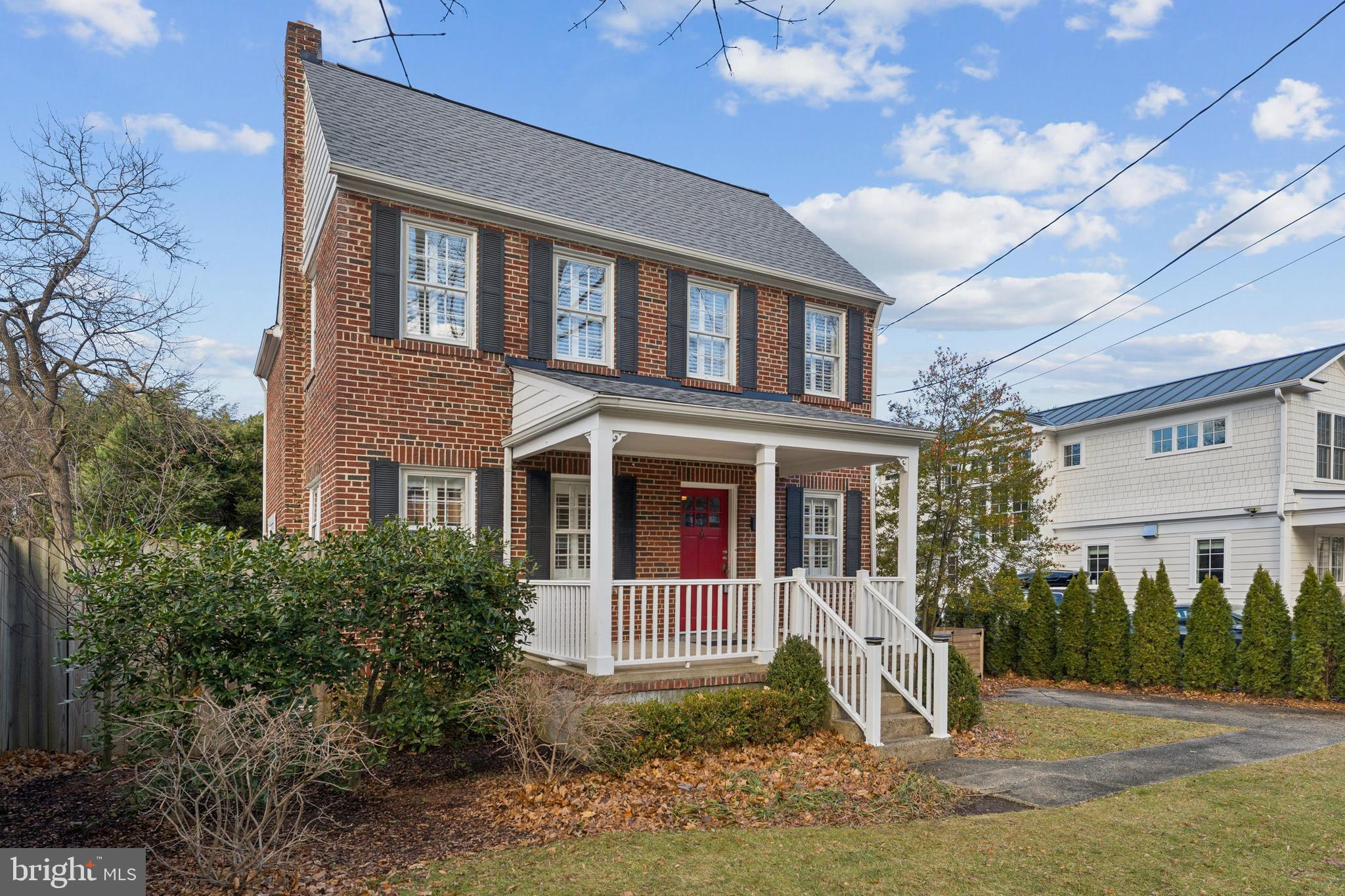 3515 Taylor Street Chevy Chase, MD 20815 - Photo 40 of 40 a front view of a house with a porch
