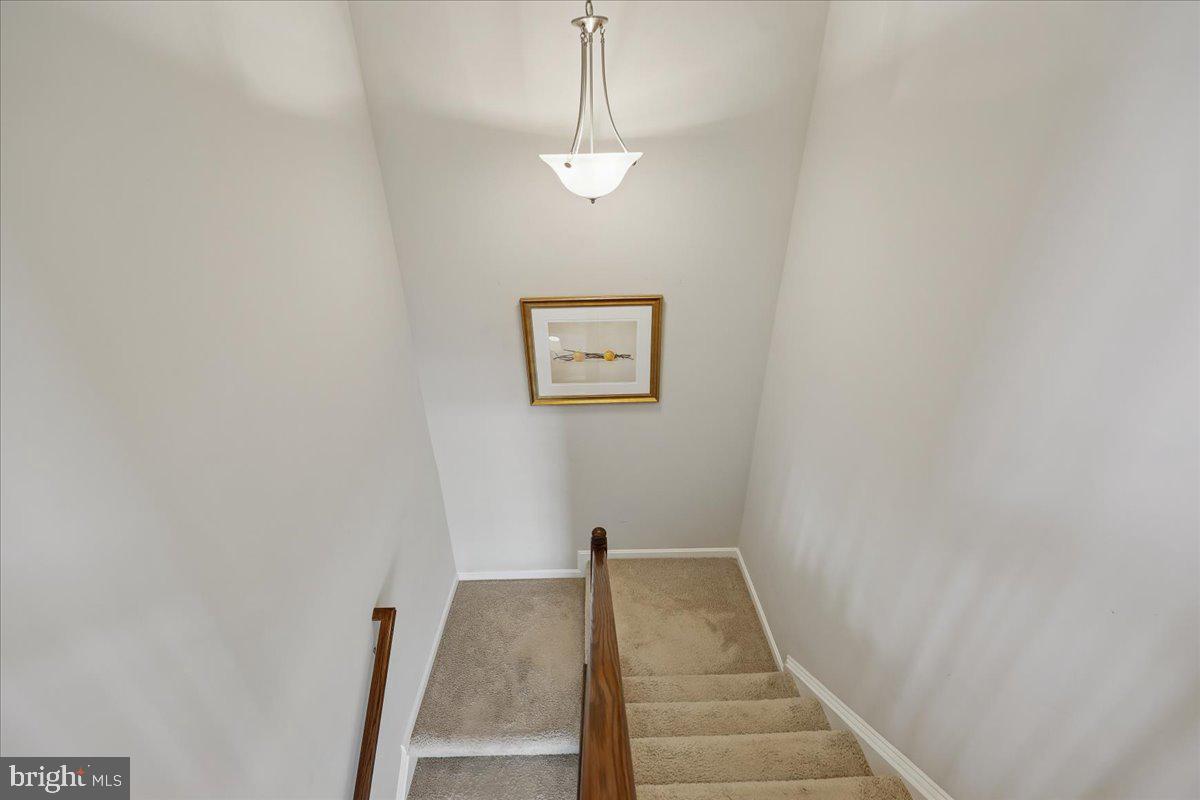 6501 Britannic Place Frederick, MD 21703 - Photo 32 of 64 a view of a hallway with staircase