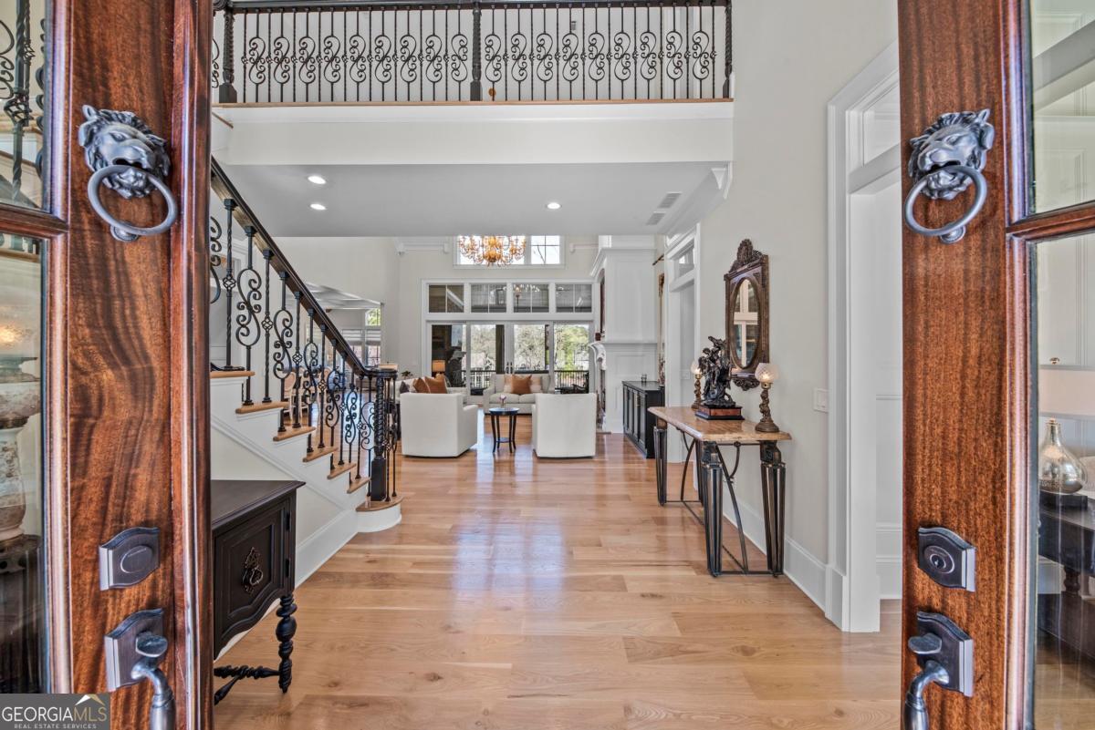 5010 Browns Ford Road Greensboro, GA 30642 - Photo 21 of 67 a view of entryway and hall with wooden floor