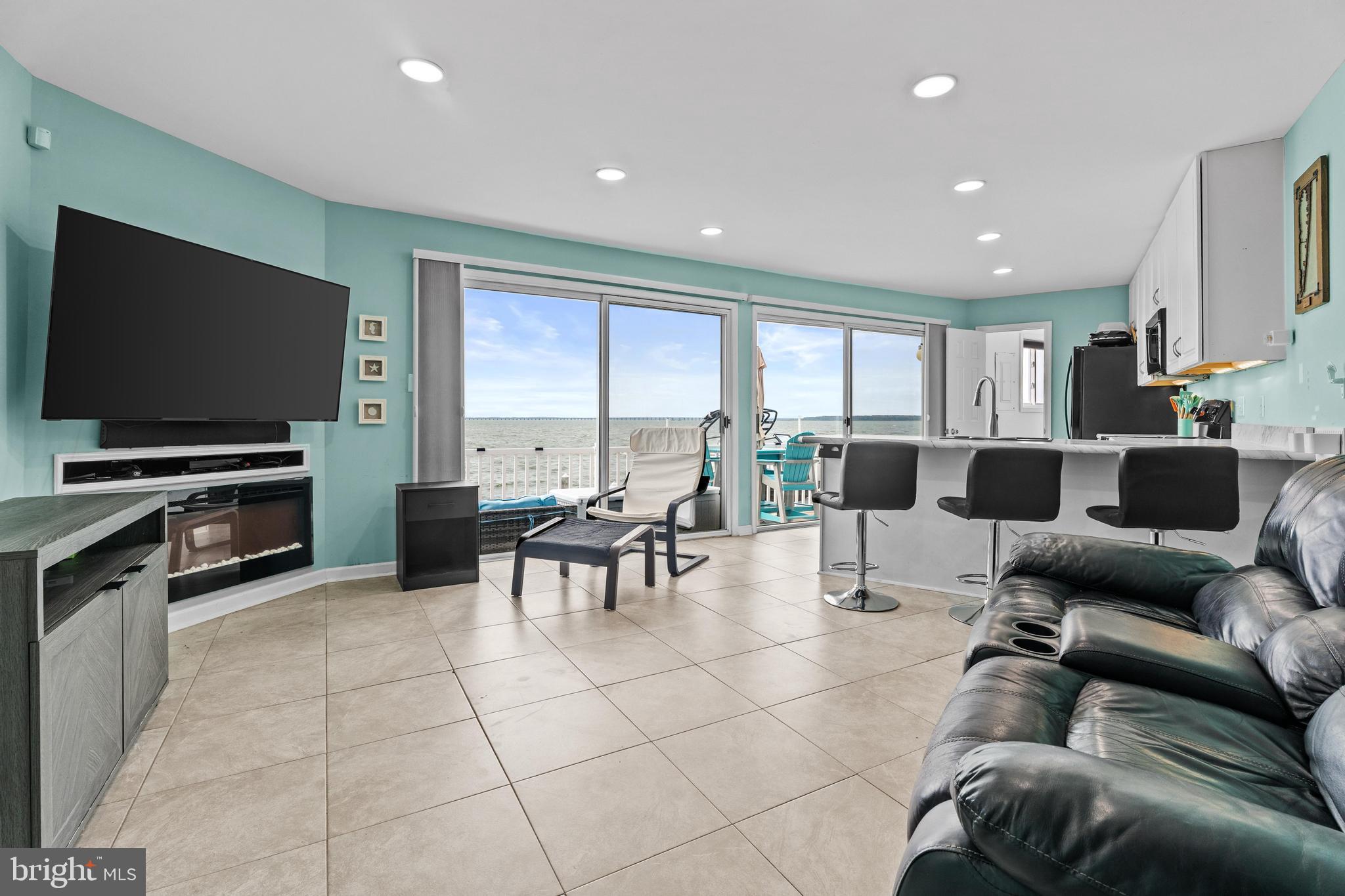 721 Rusty Anchor Road, Unit 14 Ocean City, MD 21842 - Photo 14 of 66 View from livingroom