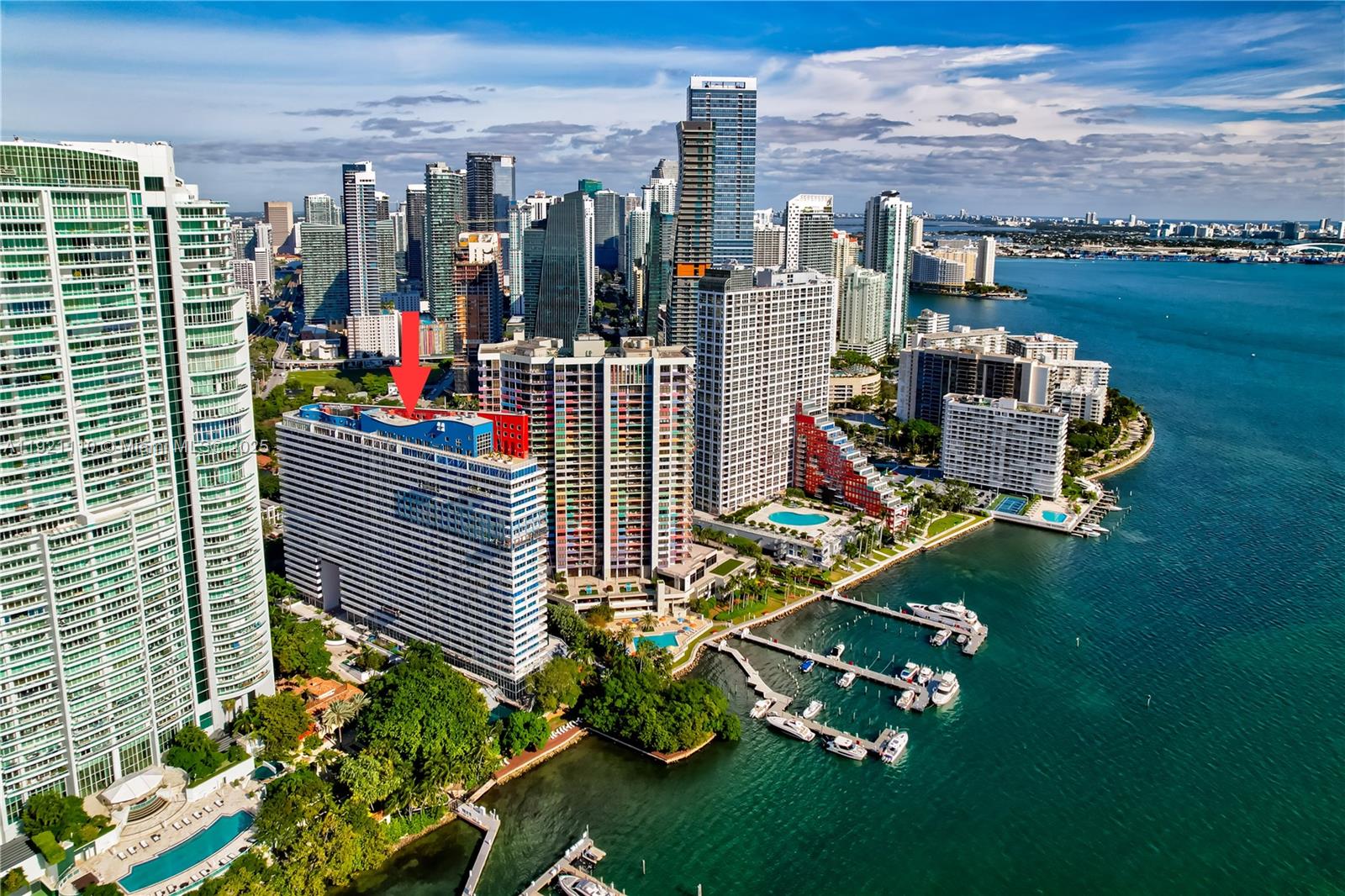 1627 Brickell Avenue, Unit 1202 Miami, FL 33129 - Photo 25 of 30 a picture of city view