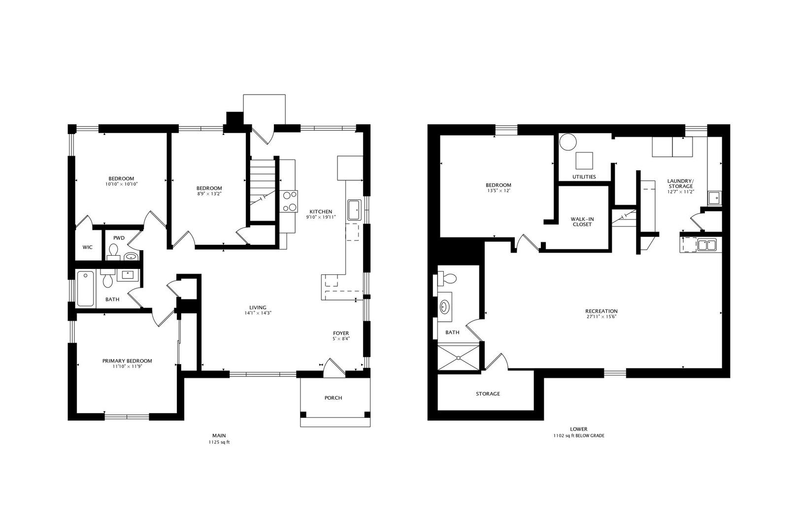 824 Florence Drive Park Ridge, IL 60068 - Photo 43 of 45 a picture of floor plan