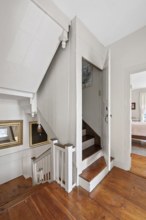 80 Front Street Marblehead, MA 01945 - Photo 25 of 42 a view of entryway and hall with wooden floor