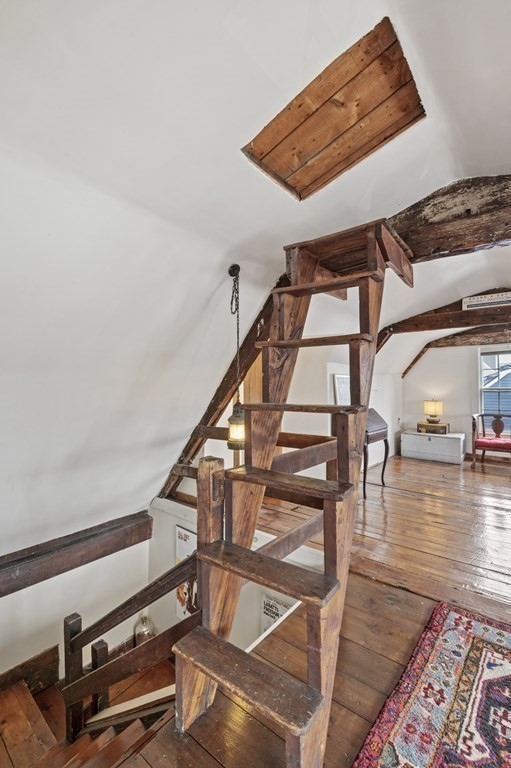 80 Front Street Marblehead, MA 01945 - Photo 37 of 42 a view of entryway and hall with wooden floor