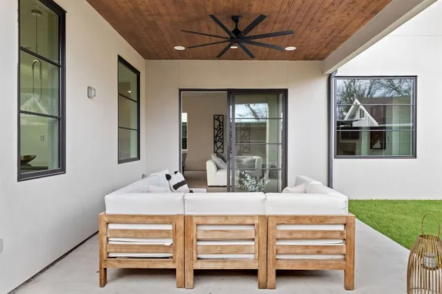 a bathroom with a sink and a large mirror