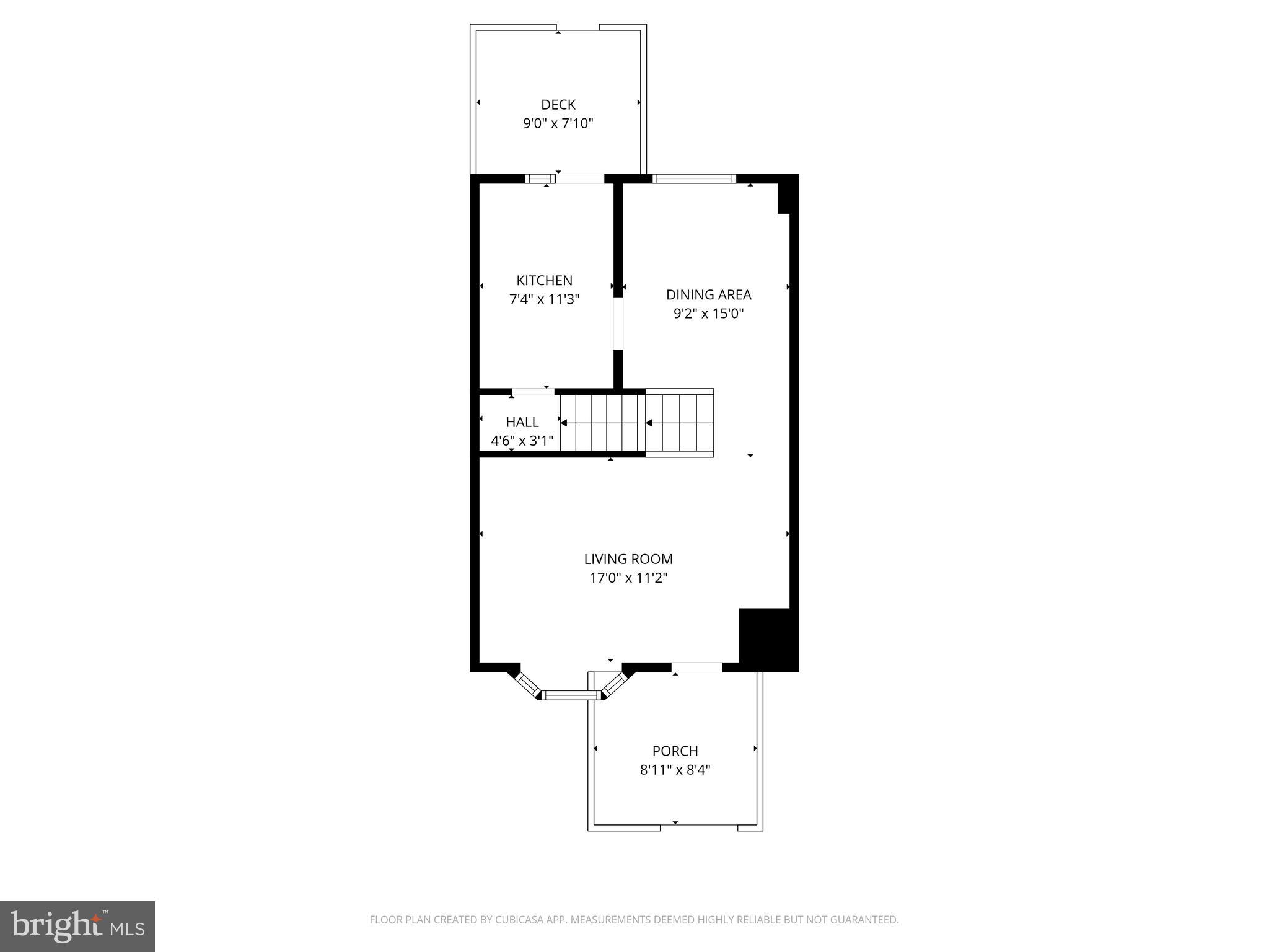 1928 Inverton Road Baltimore, MD 21222 - Photo 29 of 31 Main Level Floor Plan