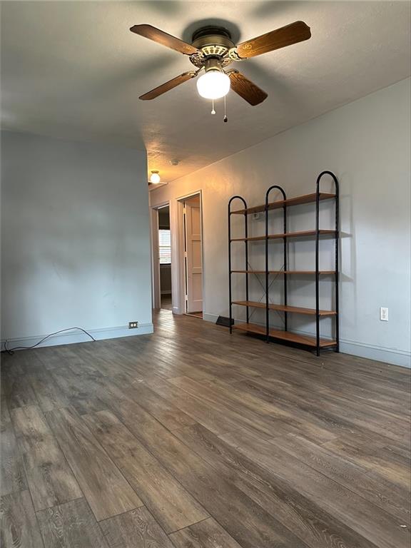 33 Union Avenue Pittsburgh, PA 15205 - Photo 3 of 32 an empty room with windows and ceiling fan