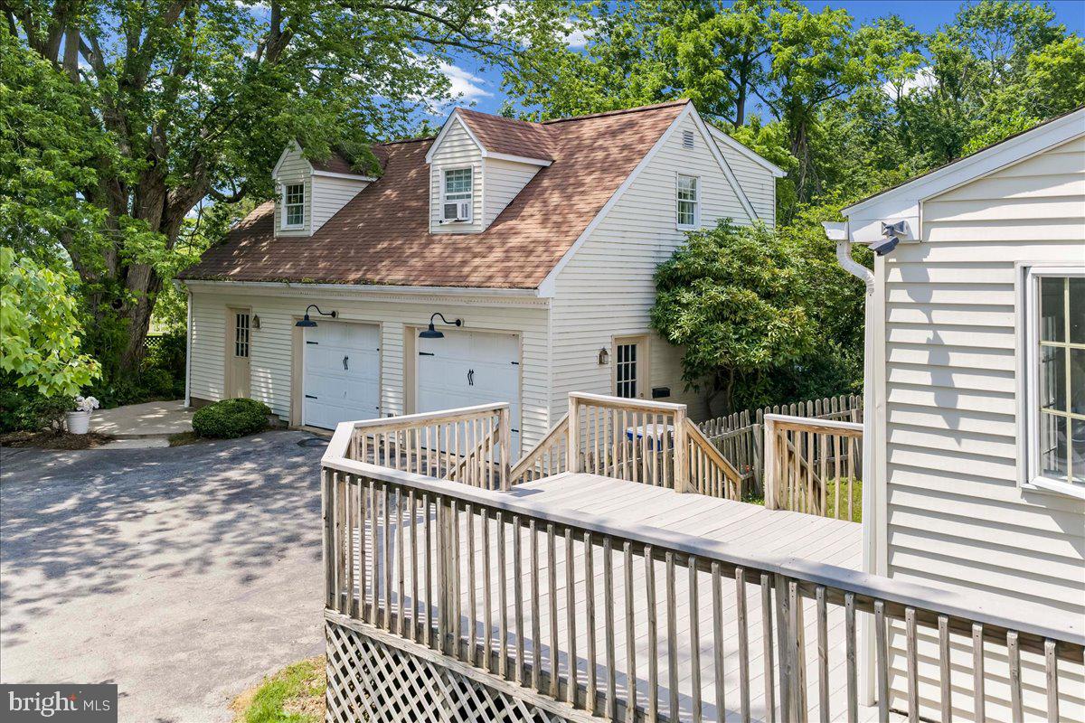 3060 South Manor Road Coatesville, PA 19320 - Photo 41 of 49 Oversized 2 car garage with office and 2nd fl apt