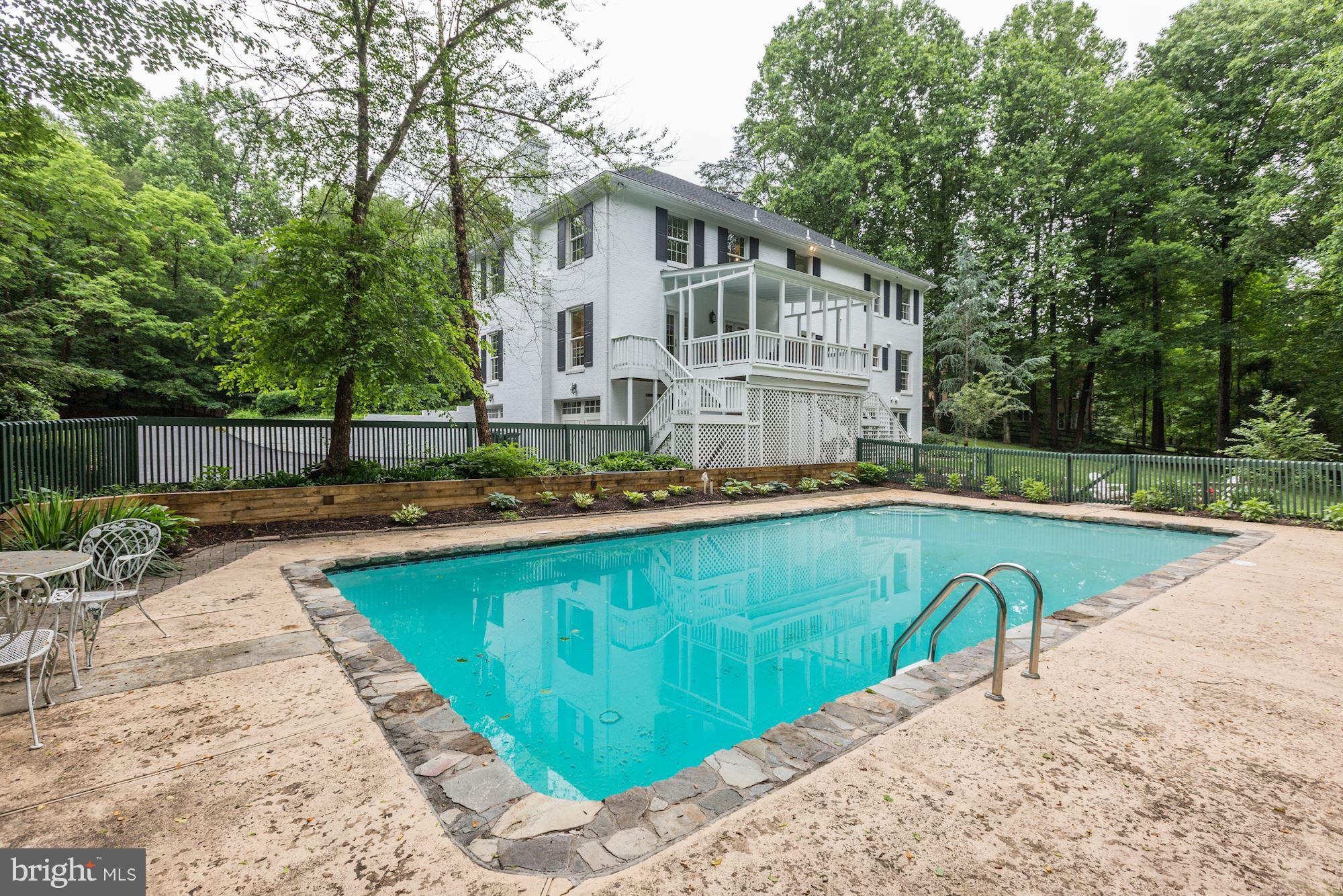 1008 Union Church Road McLean, VA 22102 - Photo 26 of 30 Fully Fenced Pool