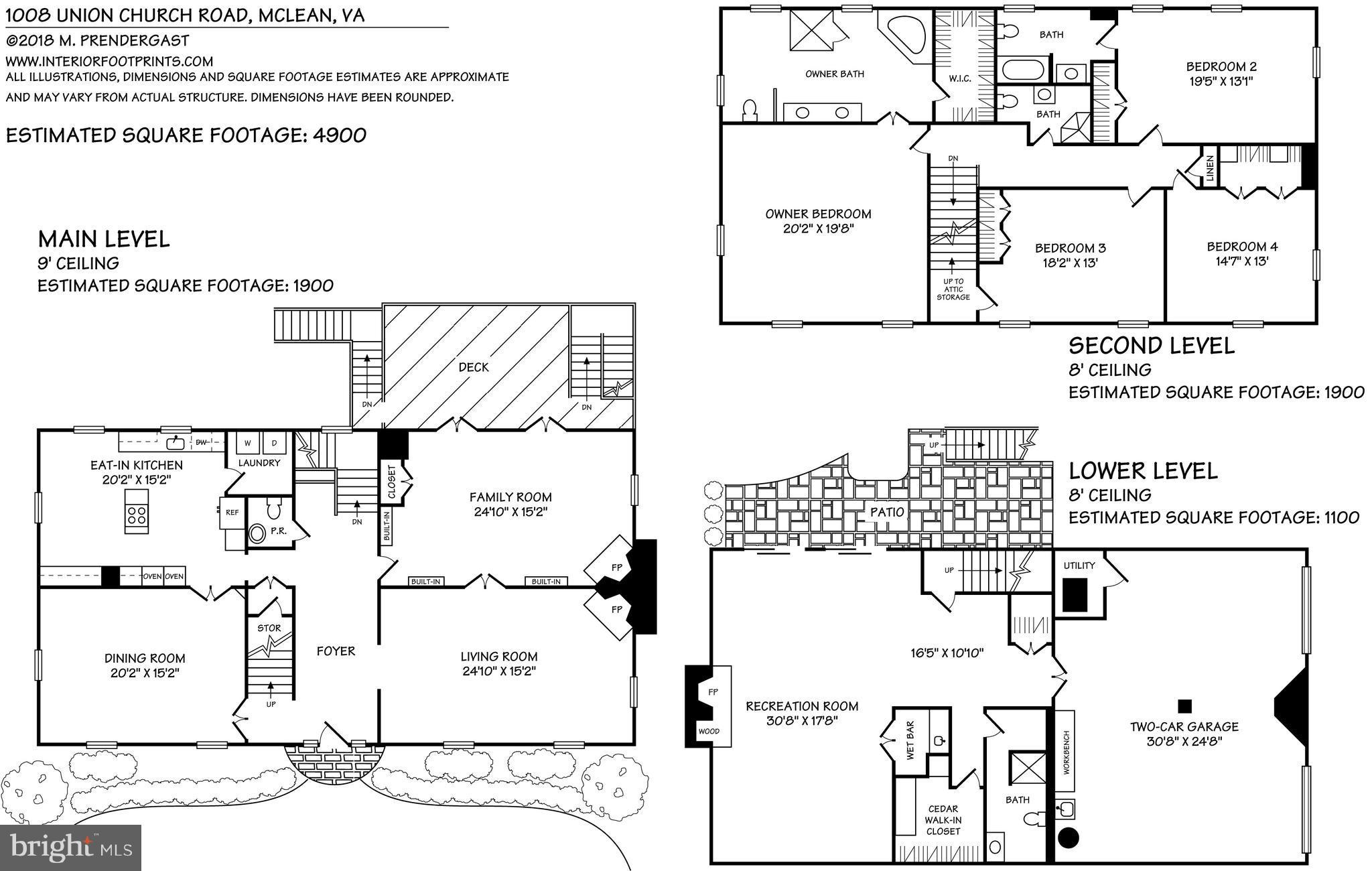 1008 Union Church Road McLean, VA 22102 - Photo 30 of 30 Floor Plans